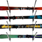 Ski Storage Rack for Garage | 4-Tier Horizontal Ski Rack and Indoor Garage Organizer | Anti-Sway Patent-Pending Arm Wall Mount | USA Designed